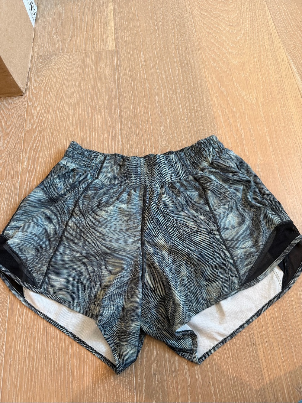 4” Lululemon Patterned Athletic Shorts